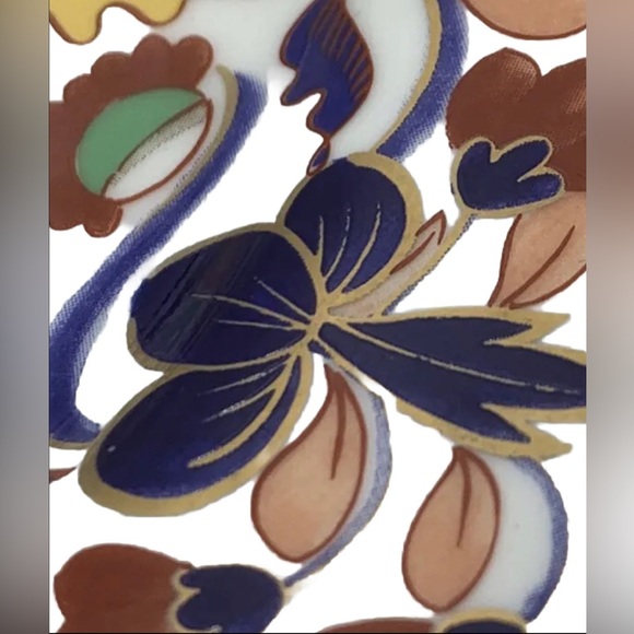 SMITHSONIAN INSITITUTION Classic Imari Plate Andrea By Sadek Approx 8" - Picture 4 of 9